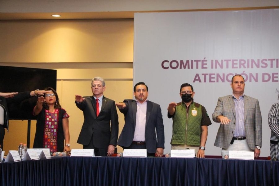 Celebra Víctor Manríquez la atención al desplazamiento forzado