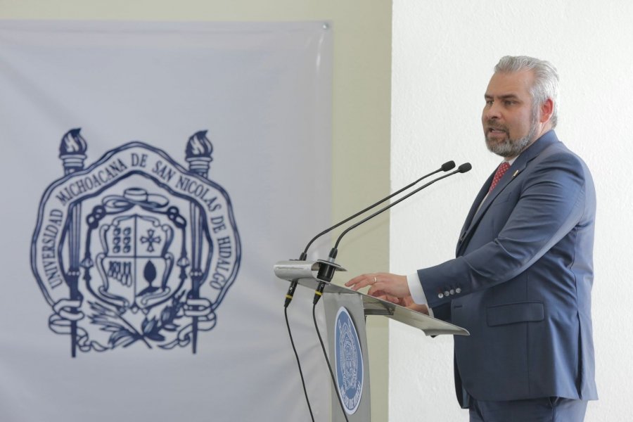 Concluir campus de la UMSNH en Zamora y Uruapan, prioridad de gobierno: Bedolla