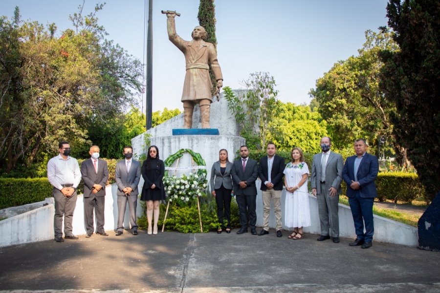 Conmemoran 269 aniversario del natalicio de Miguel Hidalgo 