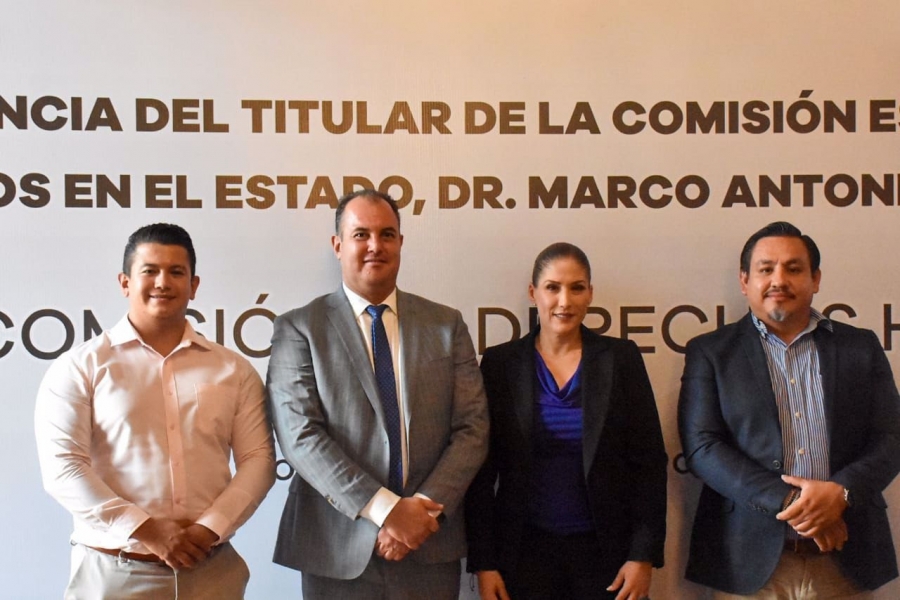 Comparece Ombudsman michoacano ante diputados integrantes de la Comisión de Derechos Humanos