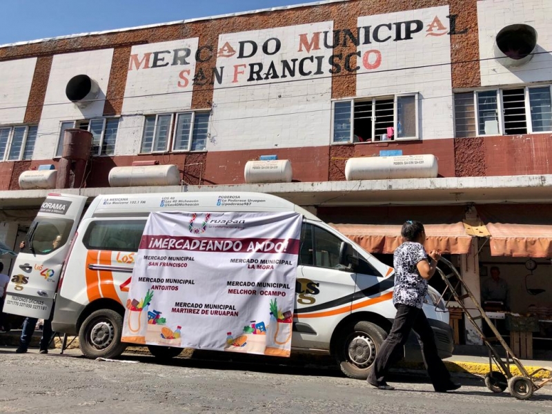 Gobierno de Uruapan, redobla esfuerzos  para mejorar mercados municipales 