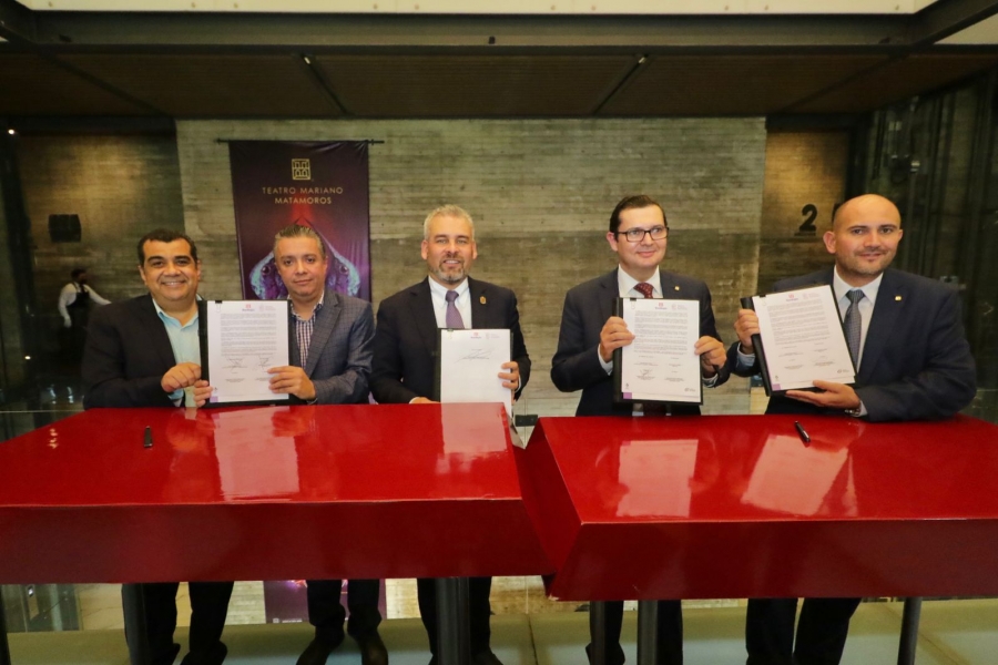 Gobierno de Michoacán signa convenios con sector empresarial para fortalecer la economía y el turismo