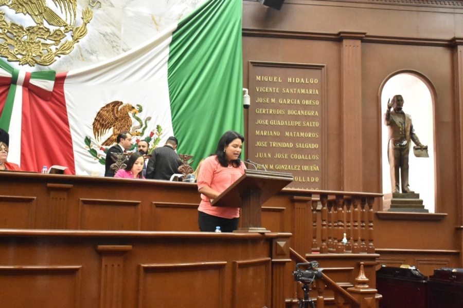 Un presupuesto 2023 responsable y encaminado a combatir la corrupción, el aprobado por el Congreso de Michoacán: Erendira Isauro