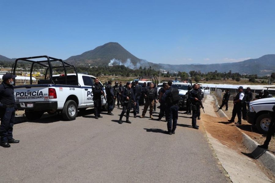Guardia Civil, Guardia Nacional y Ejército repelen agresión en Zitácuaro