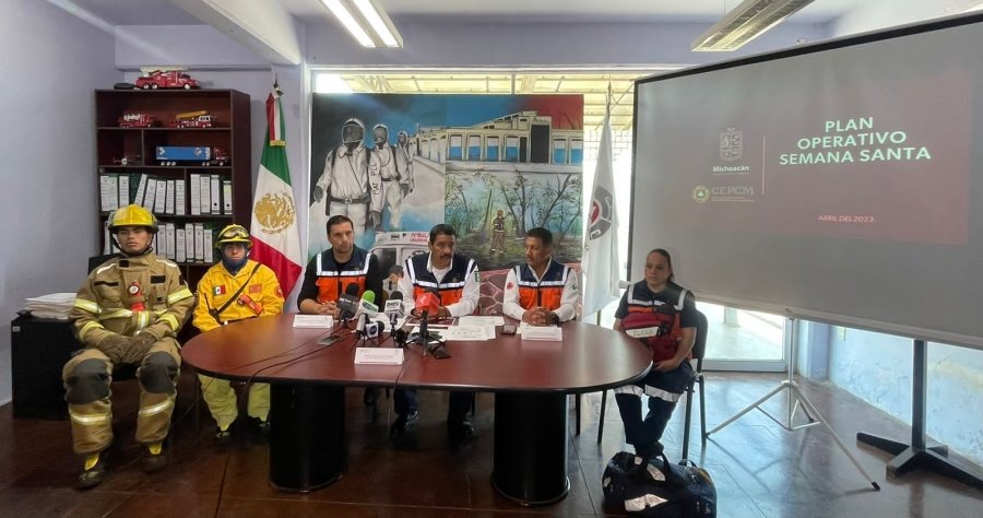 Listo operativo de Protección Civil “Semana Santa 2023”
