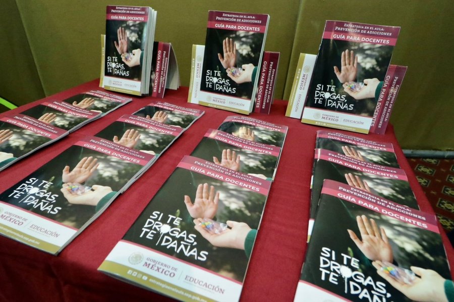 Michoacán se suma a campaña nacional de prevención de adicciones desde las aula