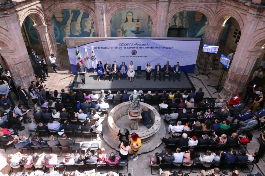 Convoca Bedolla a ampliar el Estado de Derecho Social para una cuarta República