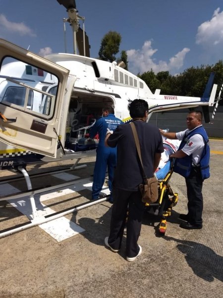  SSP realiza 2 traslados aéreos, en acciones simultáneas