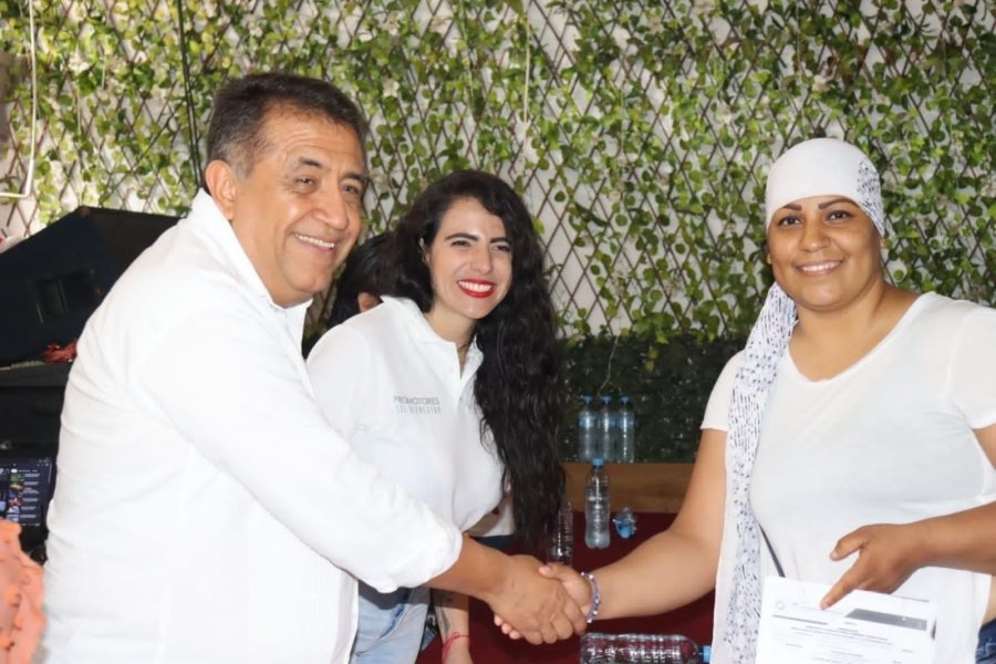 Se refuerzan programas contra la pobreza en Apatzingán: Bugarini