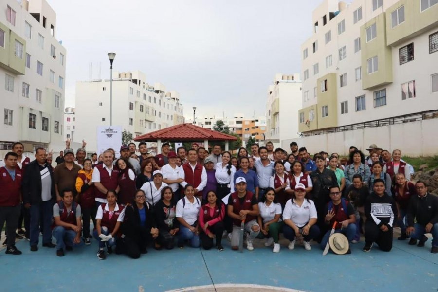 En Villas del Pedregal, acción social a fondo: Torres Piña y Bugarini