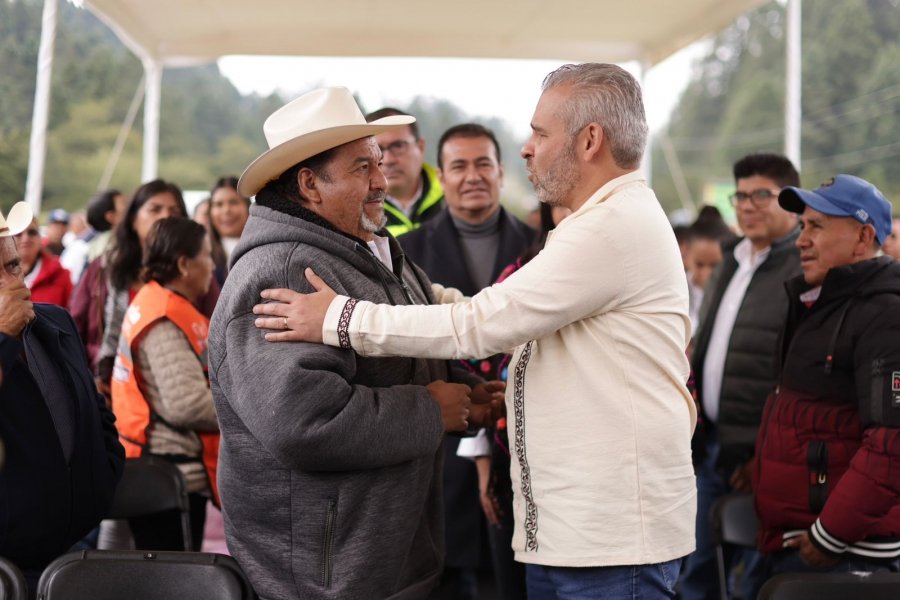 Arranca Bedolla rehabilitación de corredor turístico en el Oriente; conecta a cuatro municipios