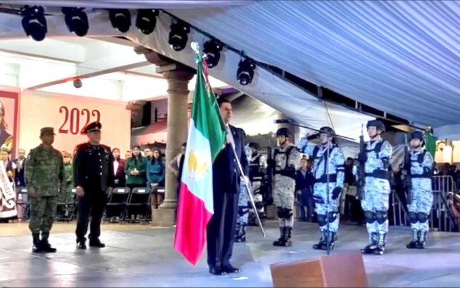 Michoacán vive en fiesta y tranquilidad ceremonias del Grito de Independencia