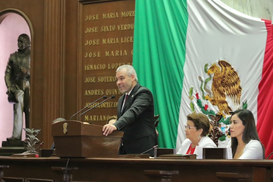 Construimos la mejor versión de Michoacán: Bedolla