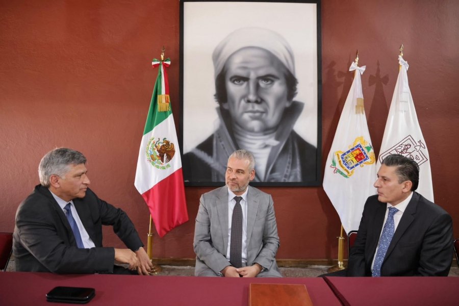 Bedolla y FGR refrendan coordinación estratégica para preservar la paz