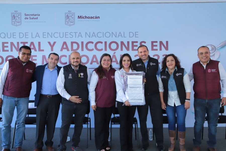 Arranca en Michoacán Encuesta Nacional de Adicciones 2023