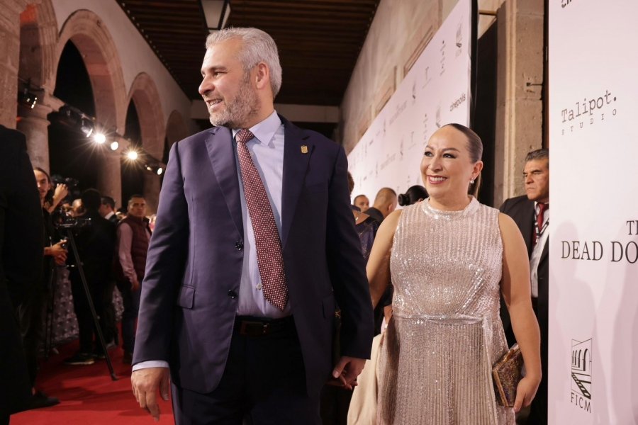 Inaugura Bedolla la edición 21 del Festival Internacional de Cine de Morelia