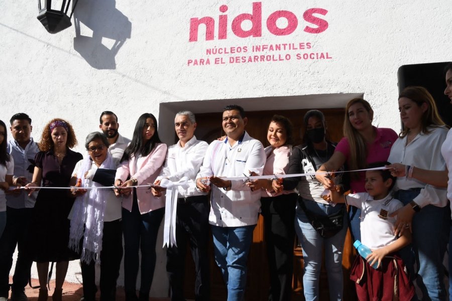 Inaugura DIF Michoacán en Jiquilpan nueva estancia infantil Nidos