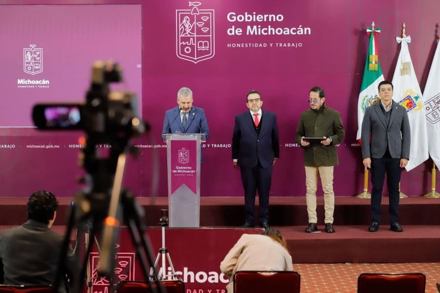 Garantizados 386 millones de pesos para cierre de año de la Universidad Michoacana: Bedolla