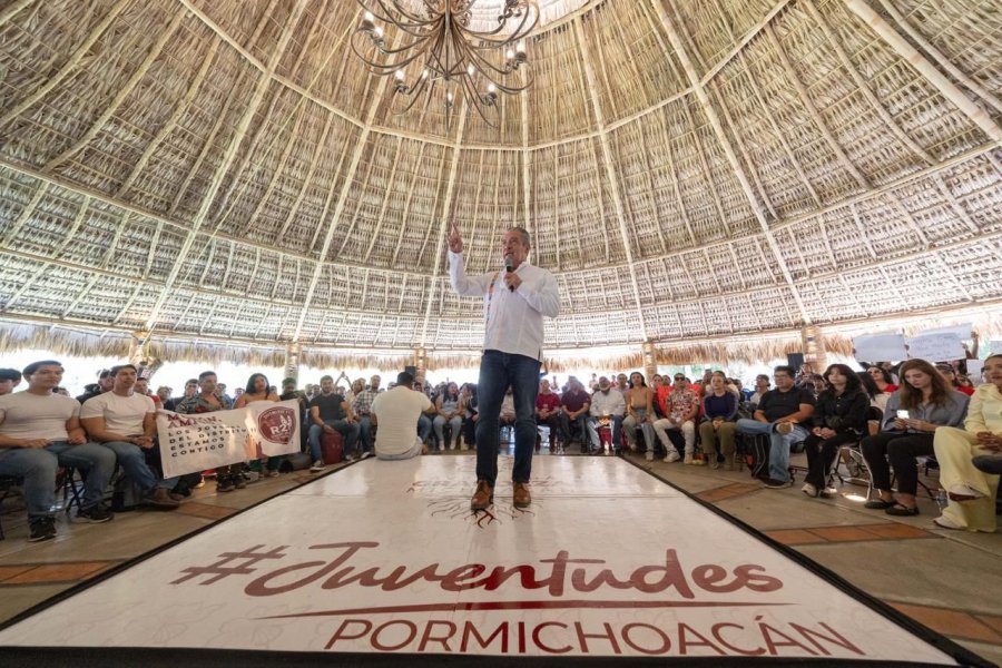 El poder de la juventud es el factor para consolidar la transformación de Michoacán”: Morón 