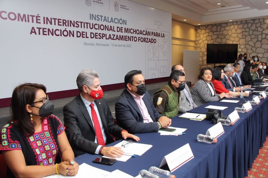 Celebra Víctor Manríquez la atención al desplazamiento forzado