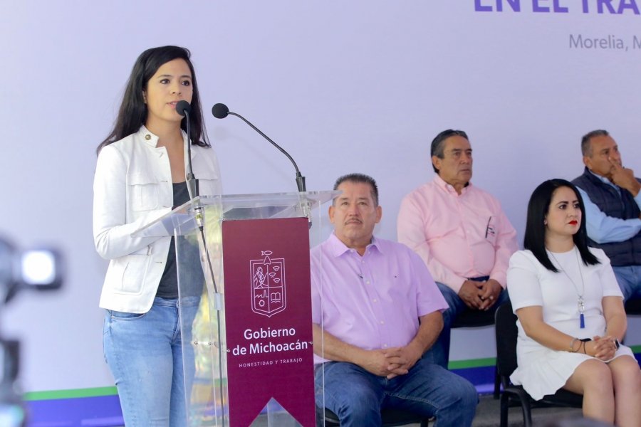 Presenta Gobierno de Michoacán, Programa de Prevención y Atención de la Violencia contra Mujeres en el Transporte Público